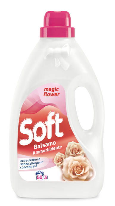 

Кондиционер ополаскиватель SOFT Ammorbidente “Magic Flower” 3L, 50 стирок