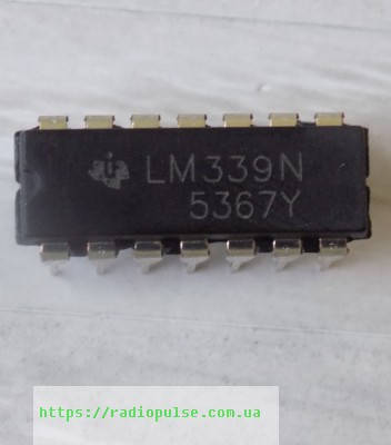 

Микросхема LM339N ( LM339L ) , DIP14