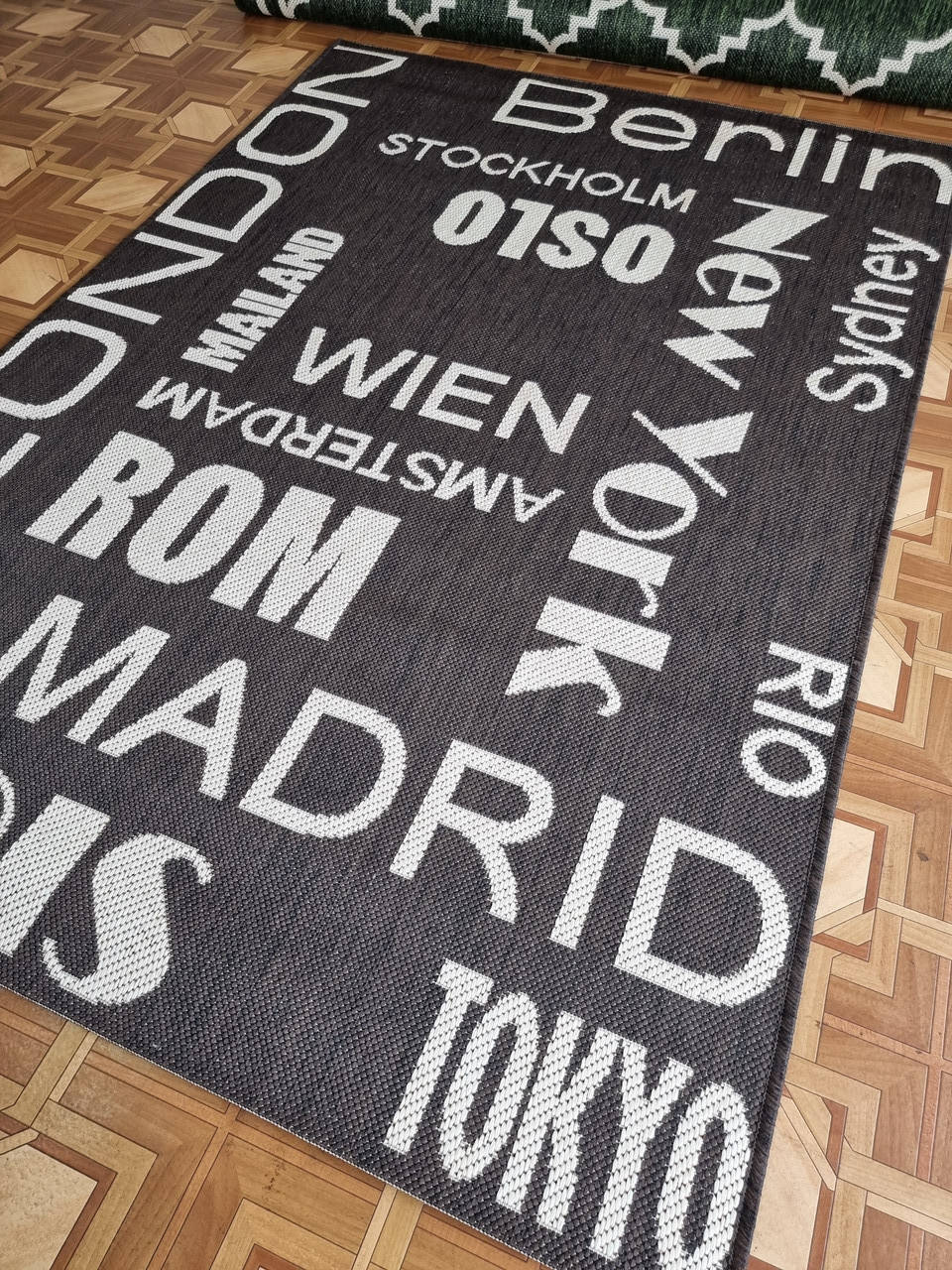 

Безворсовый ковер. рогожка Jeans 1.20x1.70