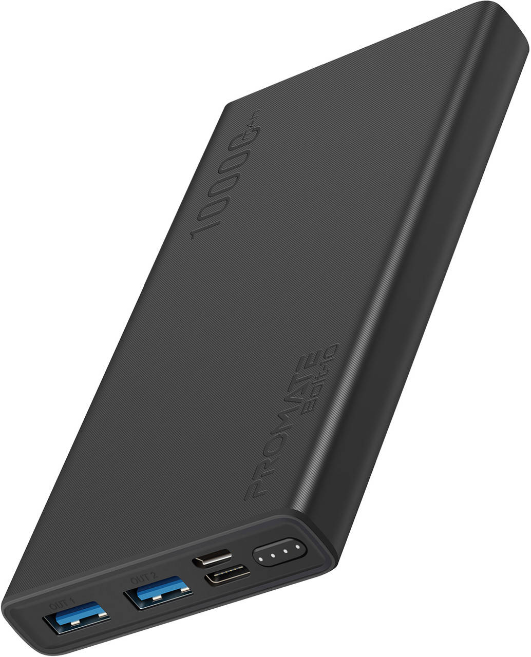 

Повербанк Promate Bolt-10 10000 mAh Black