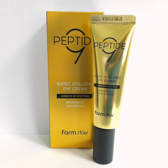 

Антивозрастной крем для век с пептидами FarmStay Peptide 9 Super Vitalizing 50 мл