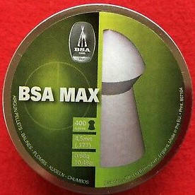 

Пули BSA Max 4.5 мм , 0.68 г, 400шт/уп
