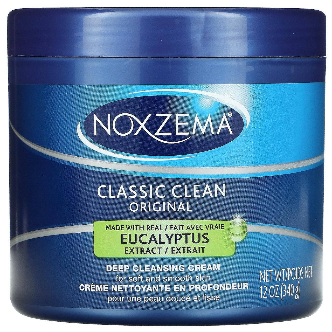 

Noxzema, Classic Clean, Оригинальный крем для глубокого очищения, эвкалипт, 12 унций (340 г) - Оригинал