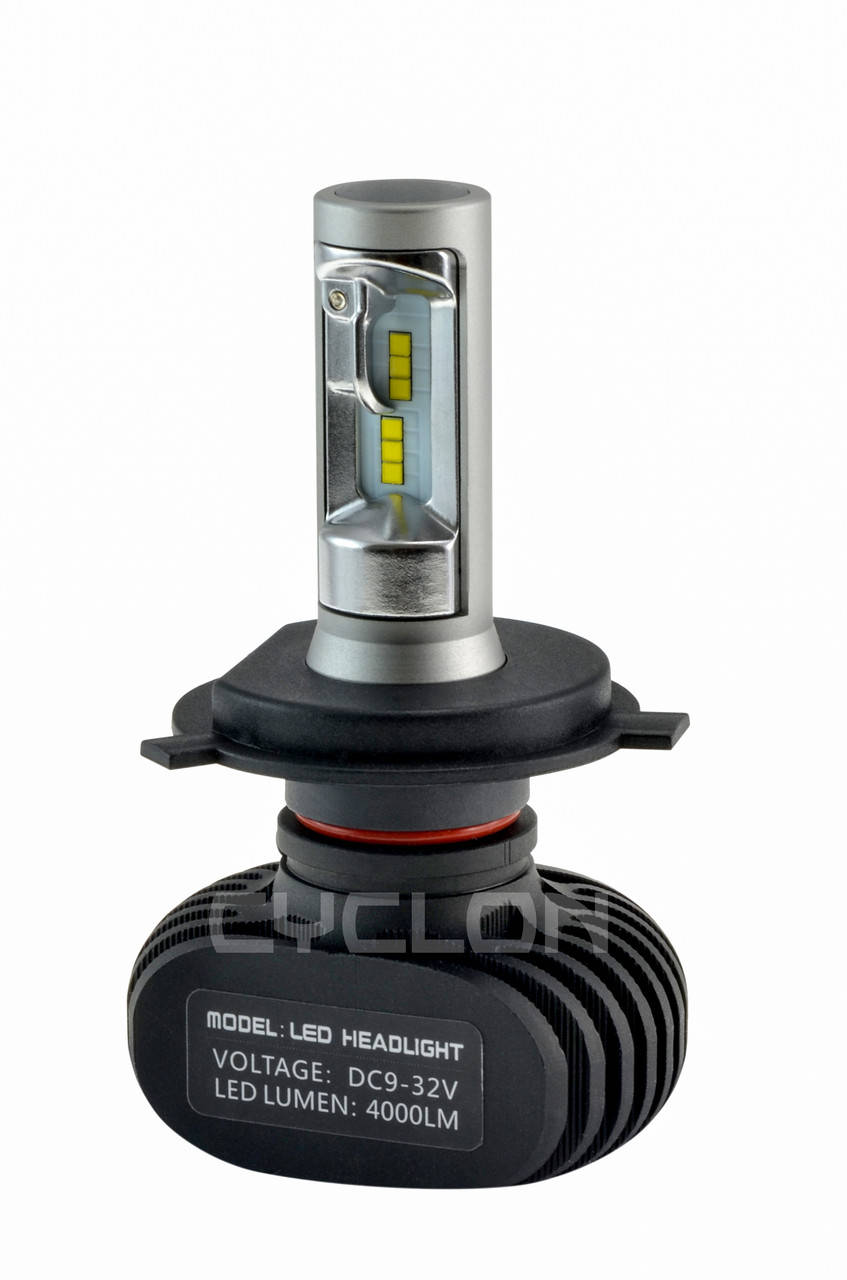 

LED лампа Cyclone H4 H/Low 5000K 4000Lm type 9A