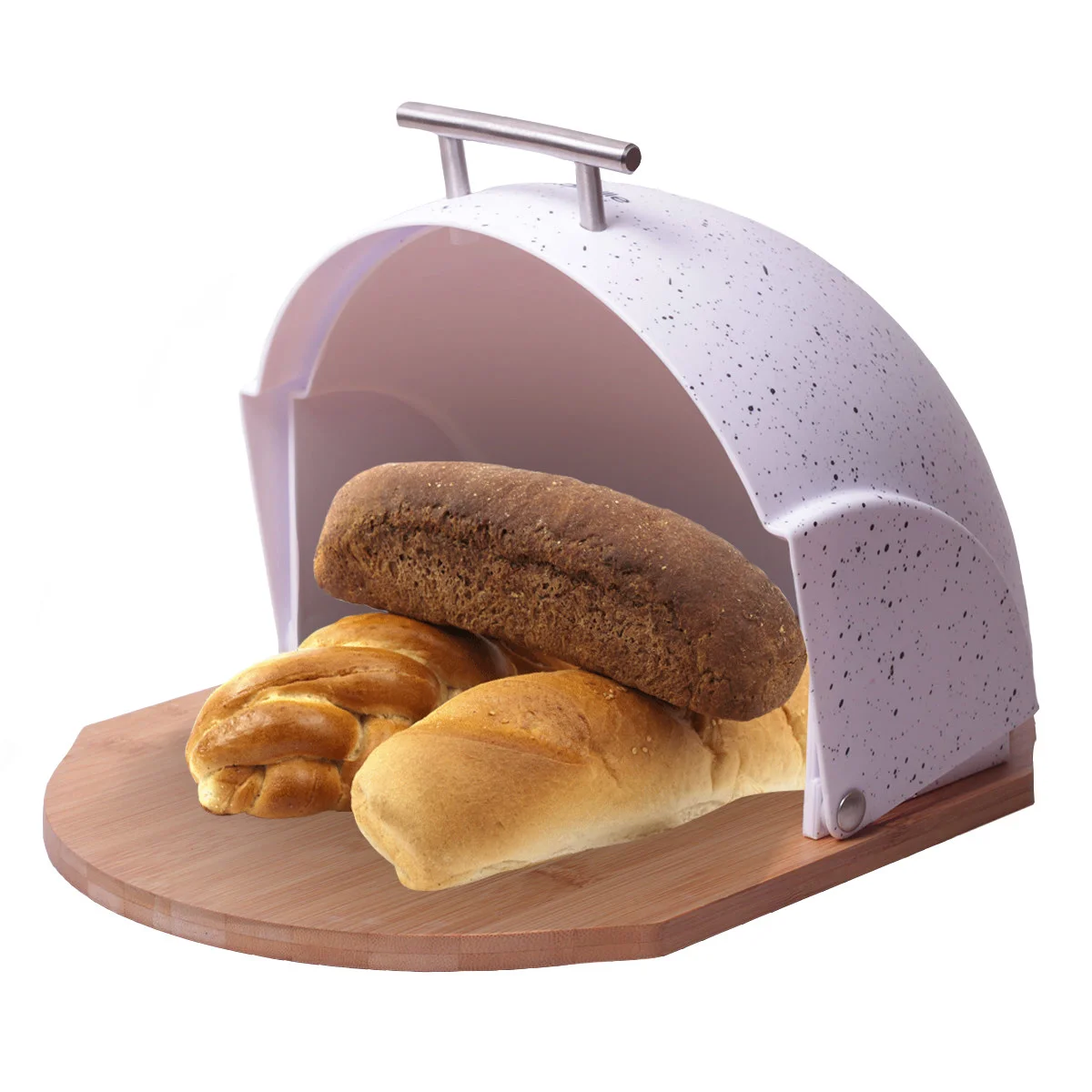 

Хлебница Kamille Breadbasket Marble 36.5х26.5см Цвет белый мрамор KM-1106