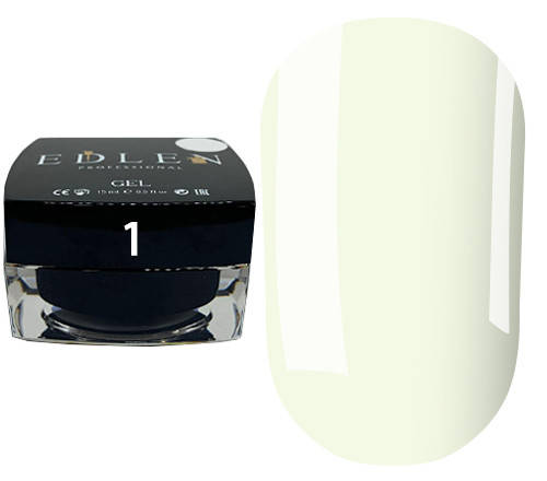 

Гель моделюючий Edlen Builder Gel №01 прозорий 15 мл
