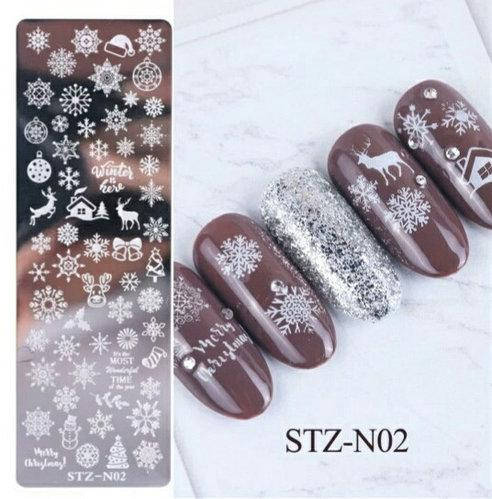 

Пластина для стемпінгу STZ-N02