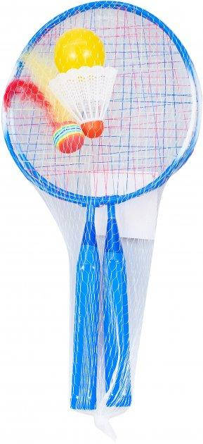 

Ракетки для бадминтона Qunxing Toys синие (KR-8972), Синий