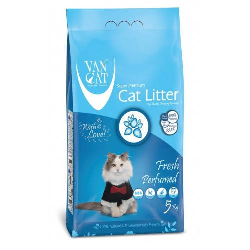 

Бентонітовий наповнювач для кошачого туалету Van Cat Fresh 5 кг
