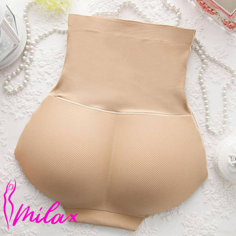 

Tрусы с Пушапом с высокой посадкой и перфорацией (3105)