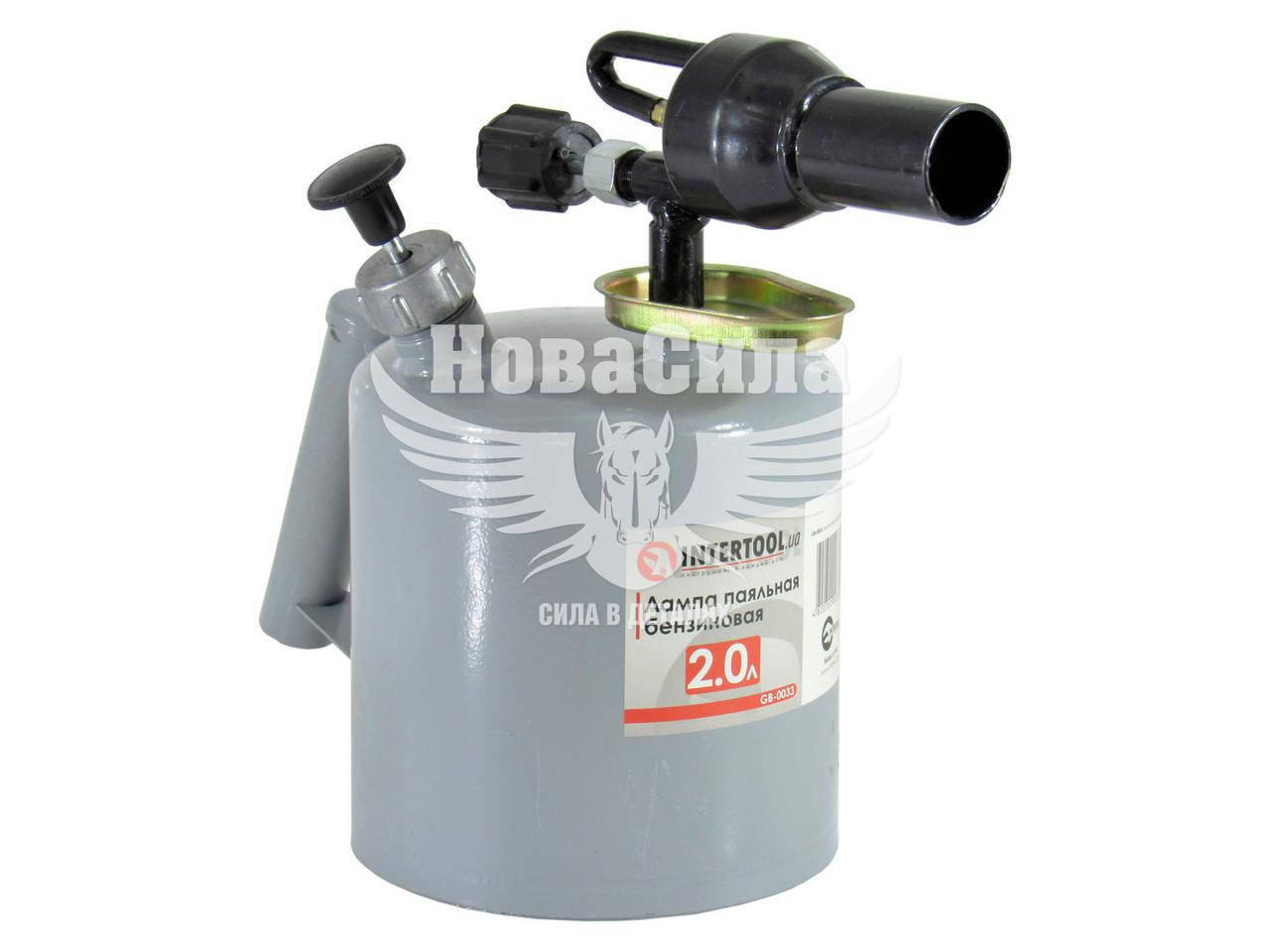 

Лампа паяльная бензиновая 2л. (Intertool) GB-0033