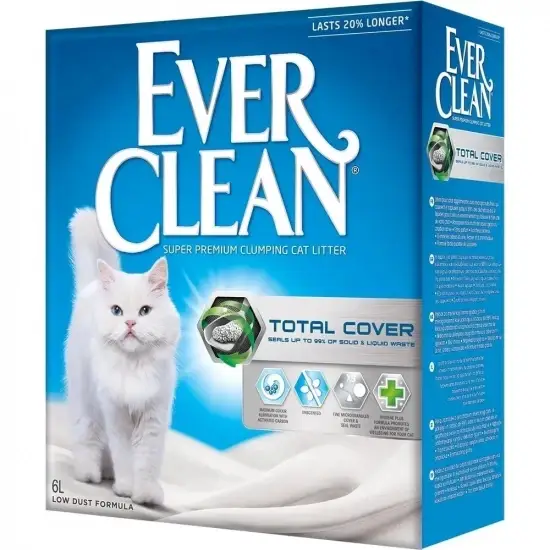 

Ever Clean наповн д/кот.туал Total Cover (повне блокування)- 10 л