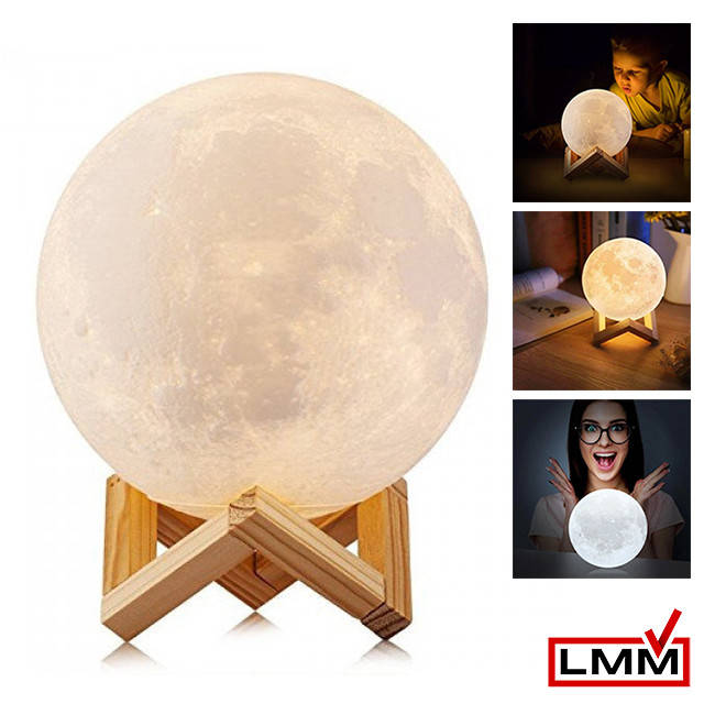 

Ночник в виде Луны 13 см. Moon lamp