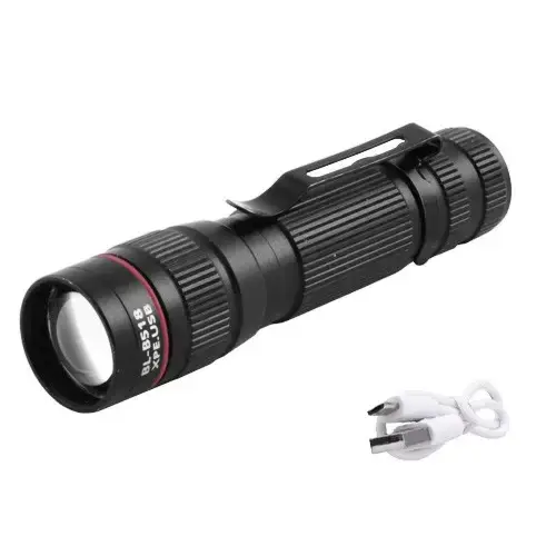 

Фонарь X-Balog Police BL-B518/ Li-ion/ 1*XPE+Cob/ Zoom/ ЗУ USB