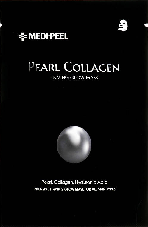 

Тканевая маска с жемчугом и коллагеном Medi-Peel Pearl Collagen Firming Glow Mask 25 г