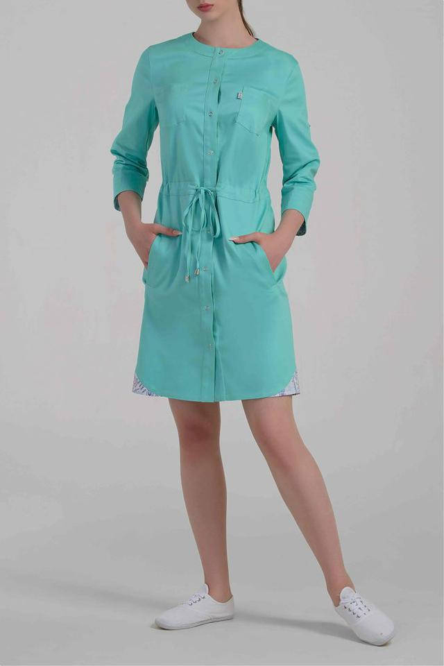 

Женский медицинский халат на кнопках . Размеры 42-64, Разные цвета