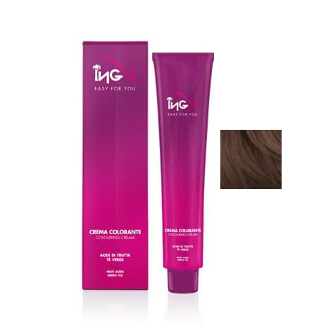 

Крем-краска для волос Ing Professional Coloring Cream With Macadamia Oil 7.32 Русый бежевый 60 мл
