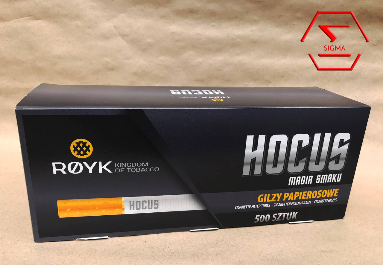 

Гильзы для набивки сигарет HOCUS 10000 шт.