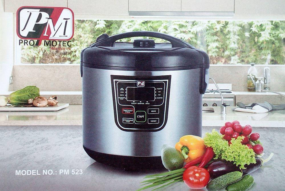 

Мультиварка Promotec pm 523, 11 программ, 5 л