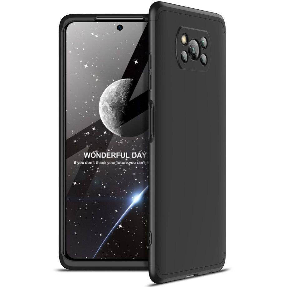 

Чехол GKK 360 для Xiaomi Poco X3 / X3 Pro бампер противоударный Black