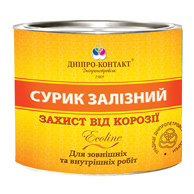 

Краска масляная сурик железный МА-15 защита от коррозии ТМ «ДНІПРО-КОНТАКТ» 2,5 кг
