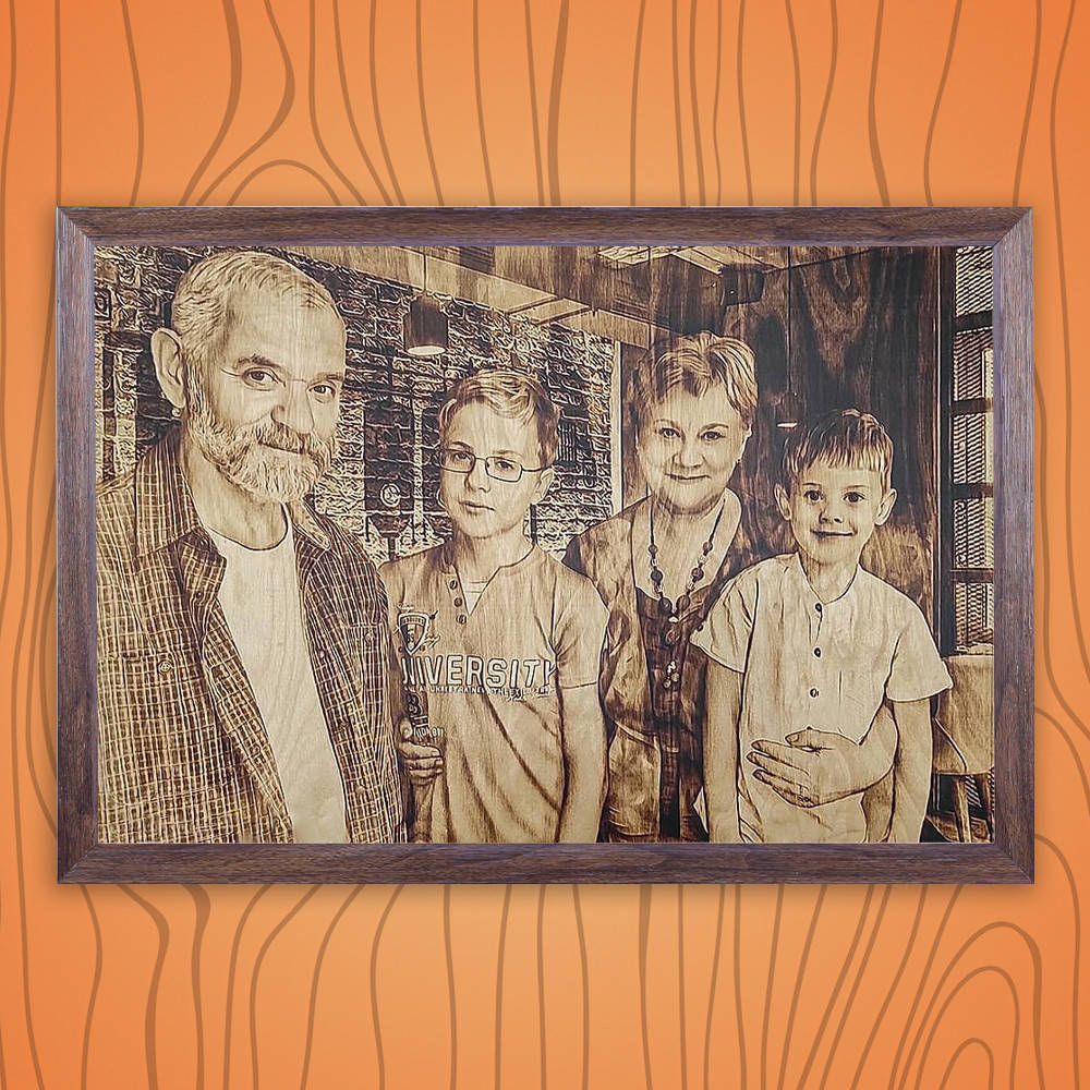 

Картина семейный портрет (Под заказ по вашему фото)