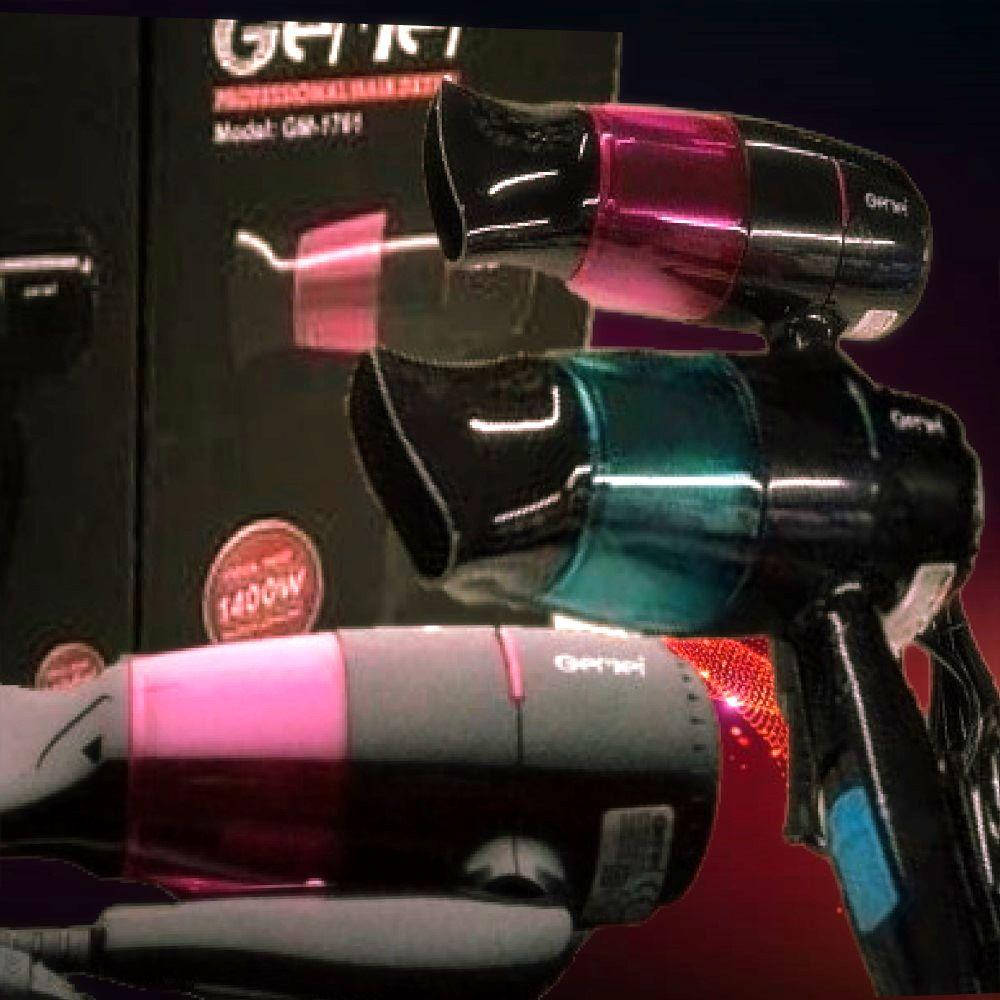 

Фен-мини для сушки и укладки волос складной Gemei GM-1761/ 1400 Вт дорожный