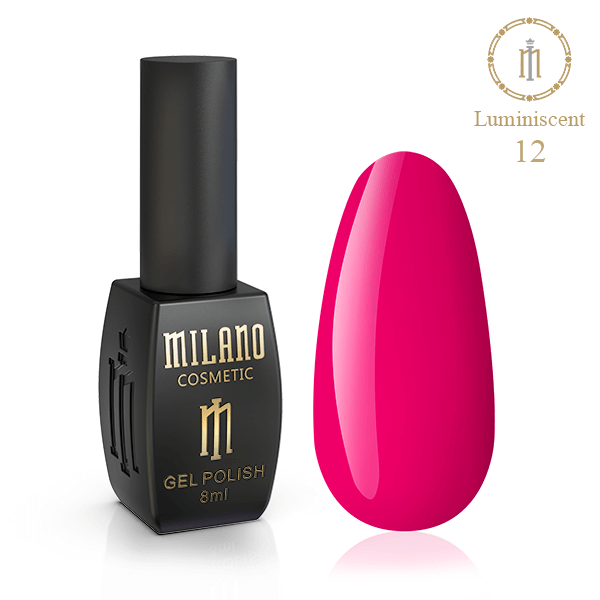 

Гель лак Milano Luminescent 12