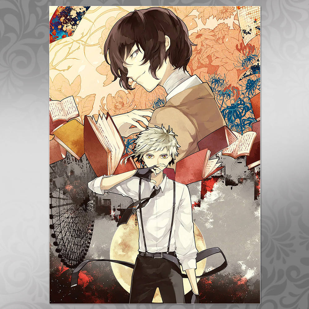 

Плакат Аниме Bungou Stray Dogs 017