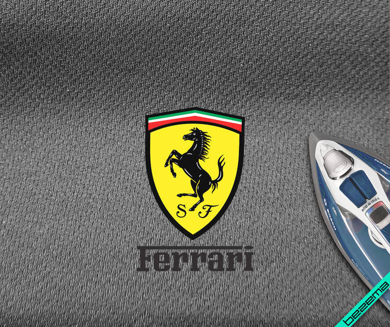 

Термопереводки на костюмы логотип Ferrari [Свой размер и материалы в ассортименте] Крупный, 30