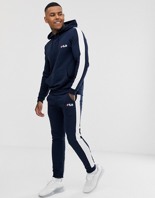 

Мужской летний спортивный костюм Fila (Фила) синий S