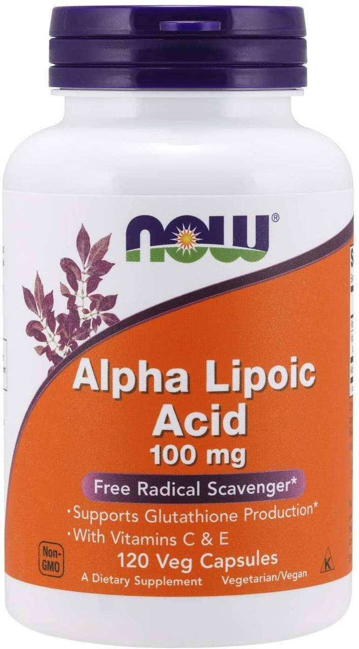 

Now Foods Alpha Lipoic Acid 100mg 120 капсул