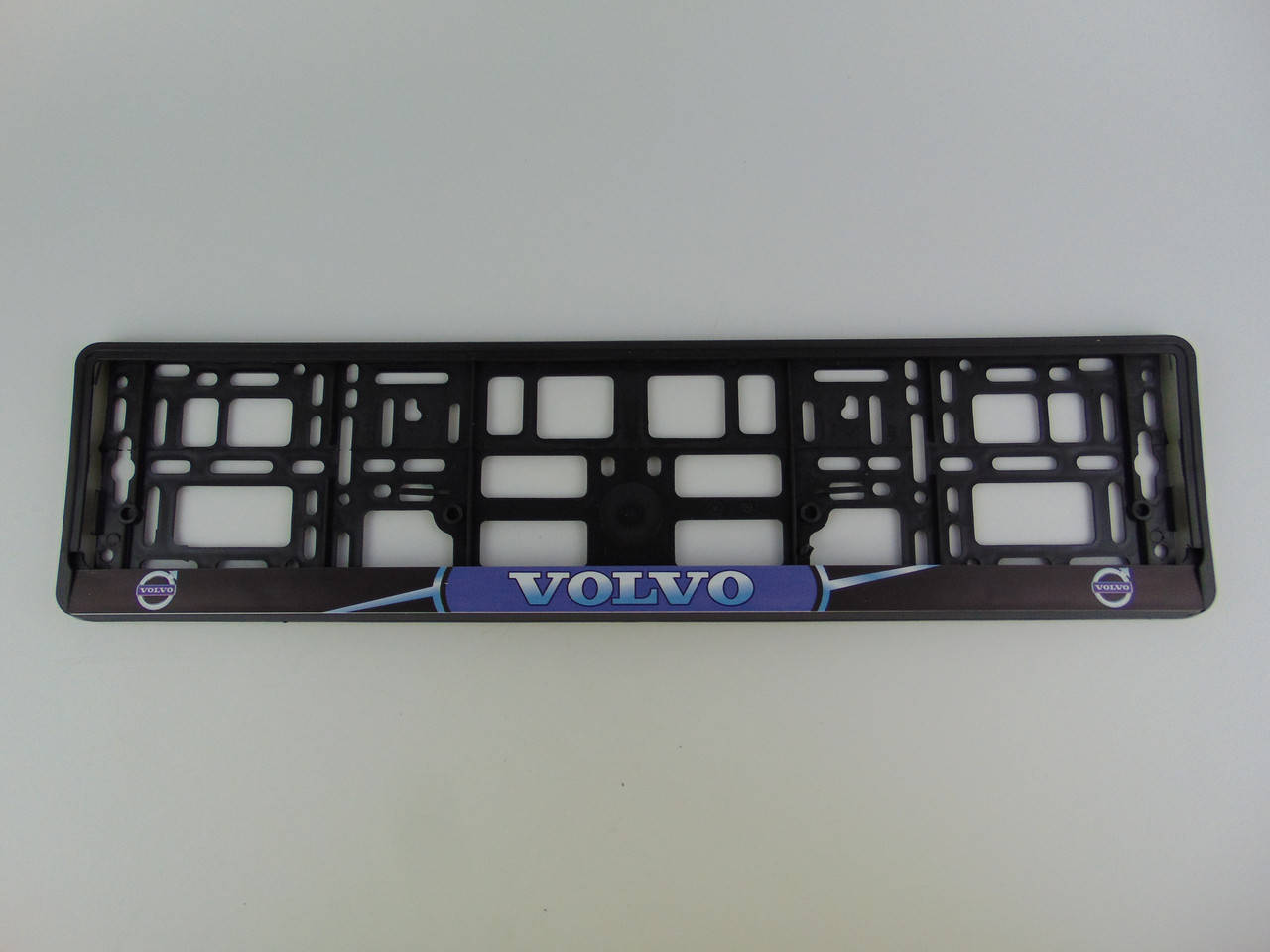 

Рамка номерного знака, Volvo, черная, 1шт