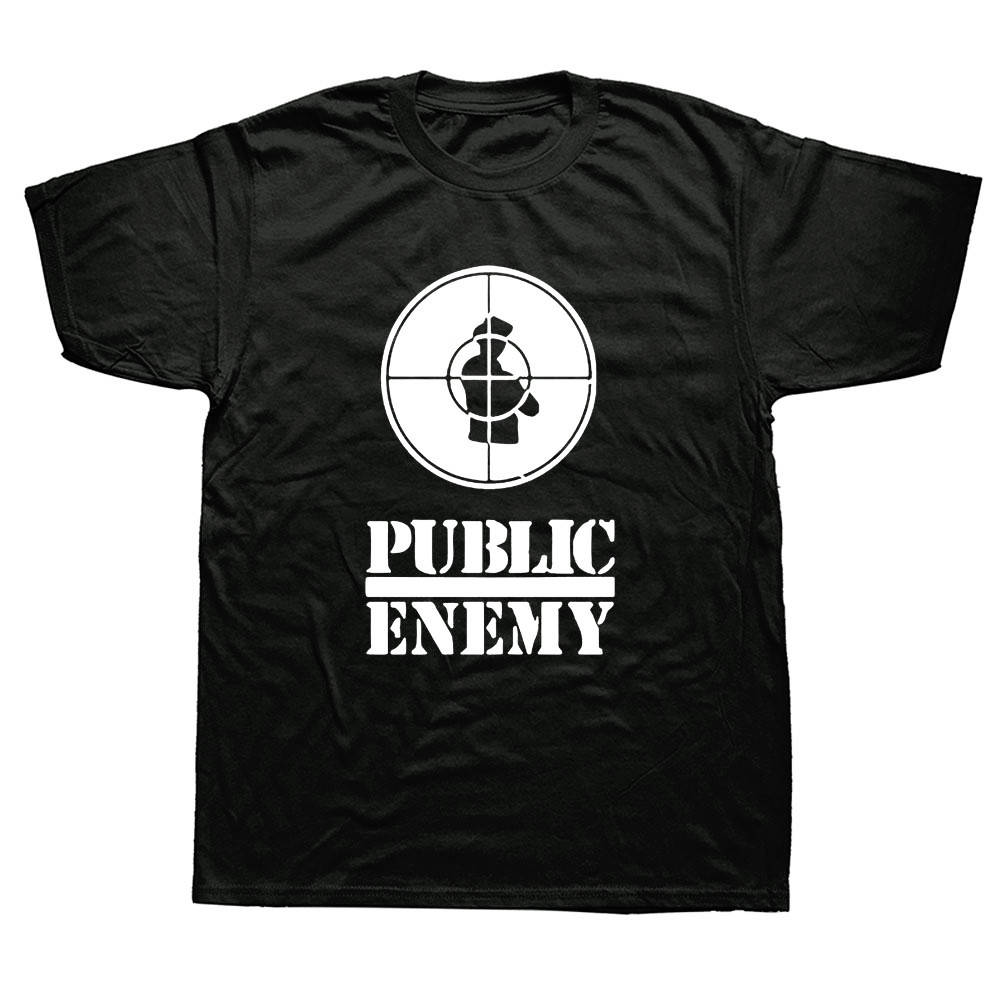 

Черная футболка Public Enemy Logo, унисекс (мужская, женская, детская)