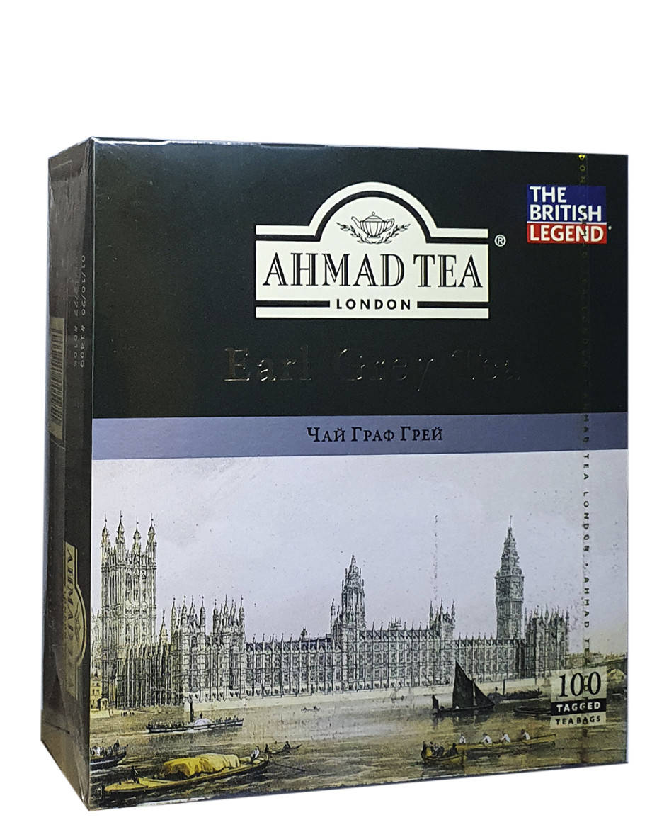 

Чай чорний Ahmad в пакетиках Erl Grey 100 шт х 2 г (925)