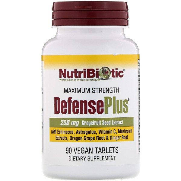 

NutriBiotic, DefencePlus (90 таб.), для иммунитета