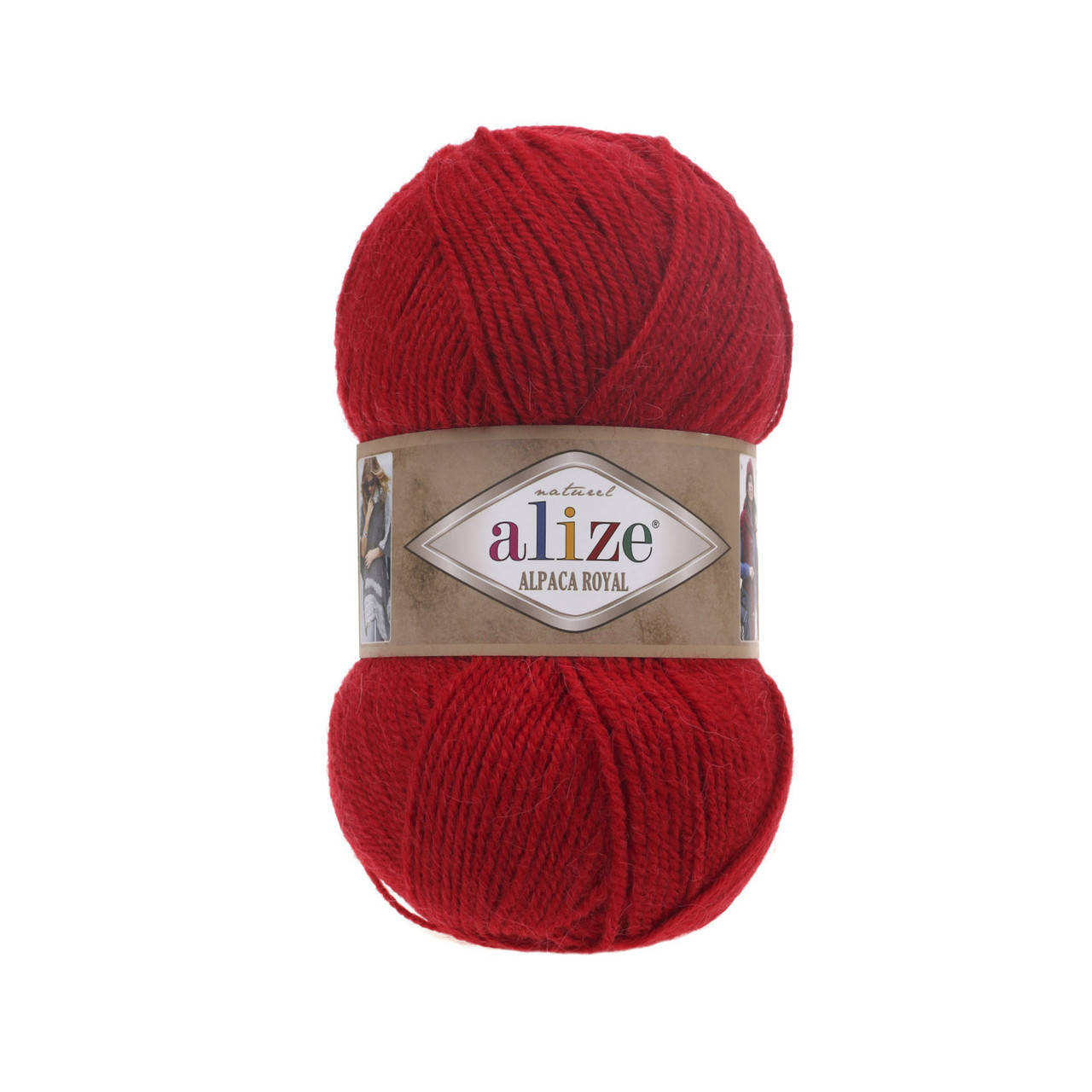 

Alize ALPACA ROYAL красный №56