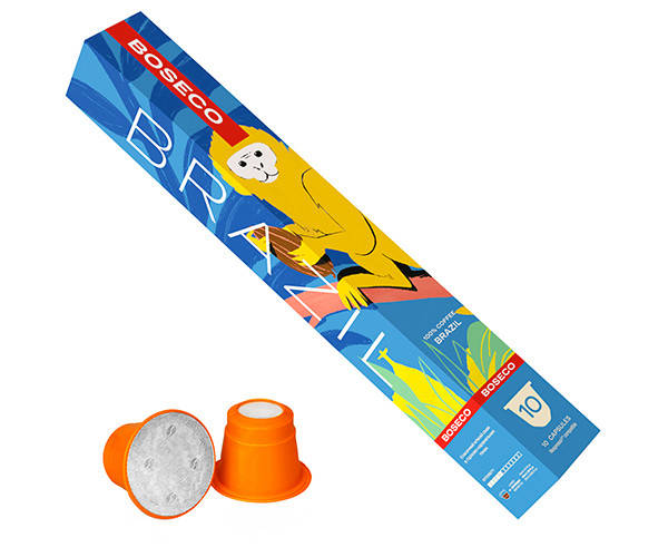 

Кофе в капсулах Nespresso Boseco Brasil 10 шт