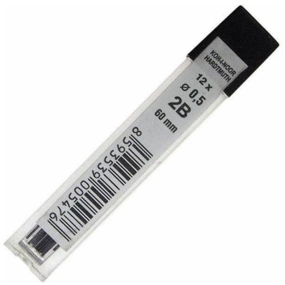 

Грифели для мех. карандашей Koh-i-Noor 0.5 мм 2В
