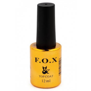 

F.O.X Top Rubber - каучуковый закрепитель для гель-лака, 12мл