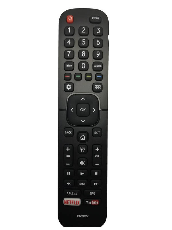 

Пульт для телевизора Hisense EN2B27, Черный