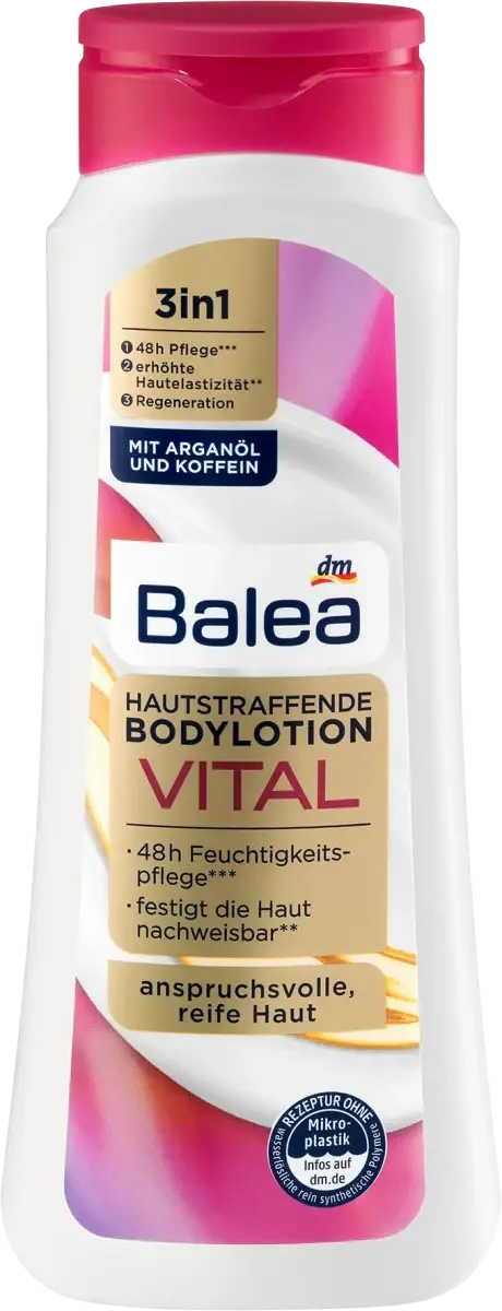 

Укрепляющий лосьон для тела Balea Bodylotion Vital, 400 мл