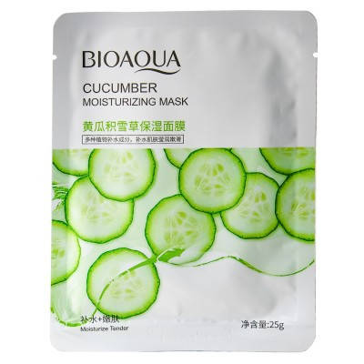 

Маска для лица екстрактом огурца Bioaqua Cucumber Moisturizing Mask 25г
