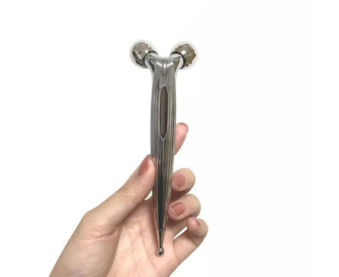 

Массажер роликовый для лифтинга кожи лица и тела 3D LBJ-116B,масажер роликовый ручной для тела Shopay