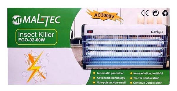 

Уничтожитель насекомых, электромухоловка Maltec EGO-03-60W (до 250 кв.м.)