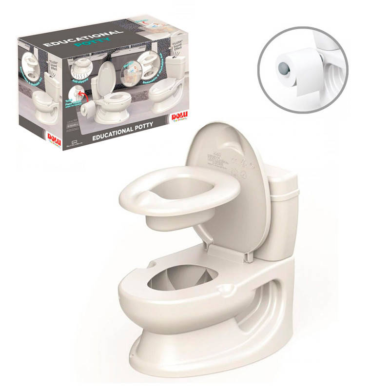 

Детский горшок - унитаз "Dolu " 7051, звук, Белый