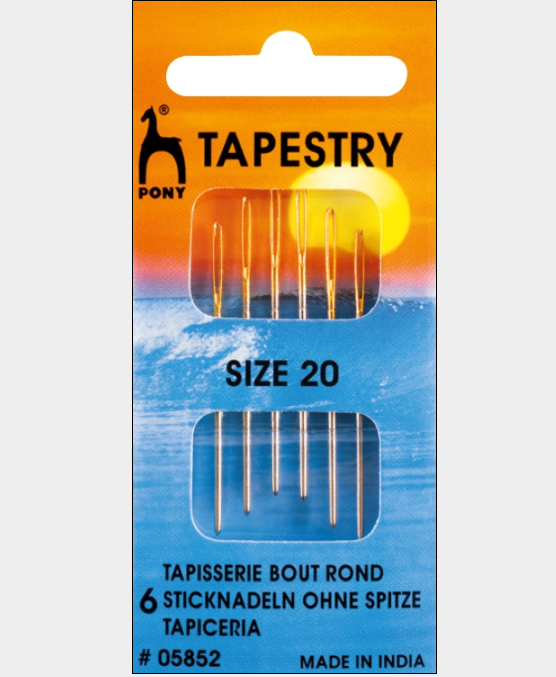 

Гобеленовые иглы (Cross Stitch / Tapestry Needles) №18-26