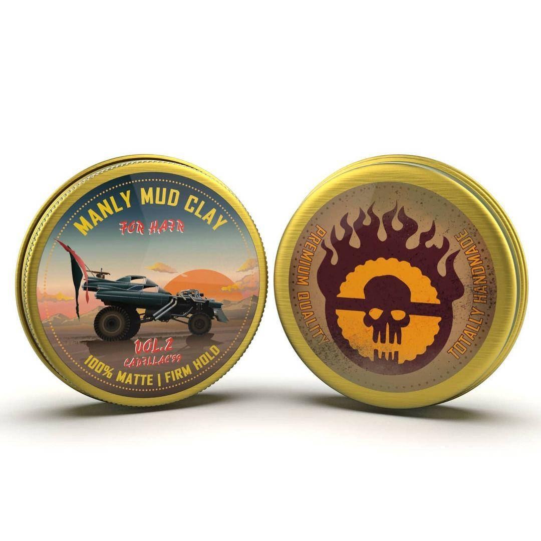 

Глина для волос MANLY «MUD» CLAY на водной основе, MANLY, 120 мл