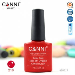 

Гель-лак CANNI № 210 (кроваво-красный с шиммером)