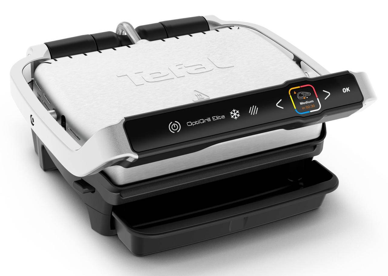 

Электрогриль прижимной Tefal OptiGrill Elite GC750D30